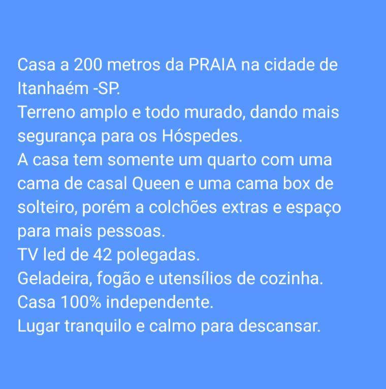 200M Da Praia, Piscina Itanhaém エクステリア 写真